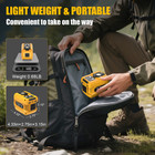220w Power Inverter Portable Power Station For Dewalt 20v 110v Ac Outlet Usb-c