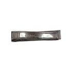 Vintage Sterling Silver Tie Bar Clip Filigree Etched Design