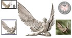 Elegant Icarus Wall Art - Classic Ancient Ivory Sculpture For Home Decoration