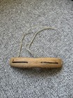 Antique Vintage Inuit Wood Hand Carved Snow Goggles Relic