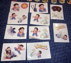 Steven Universe Dog Tags Lot Of 9 Stickers Tag Nine Cartoon Network 2016