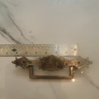 Henredon Antique Nickel Metal Brass Drawer Pull - Bail Pull