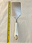 Reed   Barton 925 Sterling Silver Pointed Antique Server Lasagna Spatula