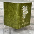 Vintage Springfield Photo Mount Address Book Telephone Number Daisies Read