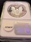 1990 U s  Mint American Eagle Silver Proof Pf65 Ngc Certified Coin