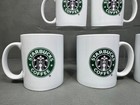 Set Of 5 Starbucks 2006 Siren Mermaid Coffee Mugs