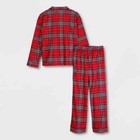 Kids  Plaid Holiday Matching Family Pajama Set - Wondershop Red 3t
