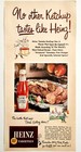 1949 Heinz Tomato Ketchup 57 Varieties Advertisement Condiments Pitt Penn Dwnad1