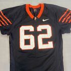 Vtg Nike Game Issue Worn Princeton Tigers Football Black Jersey Xl  62-7478