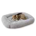 Dog Bed Super Soft Washable Long Plush Pet Kennel Velvet Mats Sofa Pet Cat Bed