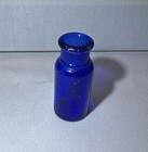 Antique Cobalt Blue Bromo-seltzer Emerson Drug Co  Miniature Bottle