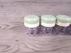 Baby Bullet Food Storage Container With Lids Date Ring Set Of 6 Replacement Jars
