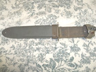 Usmc Ka-bar Vintage 11 5  Combat Fighting Knife Marked Japan   Sheath