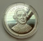 Zar Peter Iii Proof 999 Silver Coin Russia Federation Commemorative Medal 19 82g