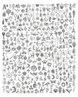 300 Pcs Wholesale Bulk Lots Jewelry Making Charms Mixed Smooth Tibetan Silver   