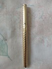Sheaffer Fashion Gold Electro Plated White Dot Roller Pen