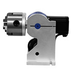 D69 80 100 125mm Rotary Axis For Laser Marking Machine Three-jaw Rotary Chuck