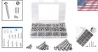 Versatile 525pcs Phillips Pan Head Screws - M2 M3 M4 Assortment For Wood   Metal