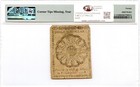 Continental Currency Fr cc-21 February 17  1776  1 2 Pmg Vf-20  fugio Note 