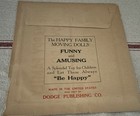 Vintage Dodge Publishing Co  Happy Family Movie Dolls - Envelope