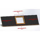 Gordon 22-1 4 In  X 22-1 4 In  Fixed Curb Mount Skylight