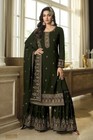 New Anarkali Gown Indian Designer Salwar Pakistani Kameez Plazzo Suit Bollywood