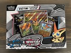 Pokemon Unova Black Bolt   White Flare Victini Illustration Sealed 6 Box Case 