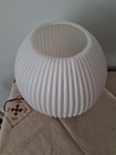 Vintage Mid Century Retro Tripod  Ribbed Plastic Spaceage Table Lamp
