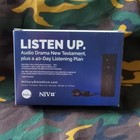 Military Biblestick Audio Headphone Bible Player New Testament Niv With Battery