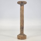 Antique Industrial Wooden Textile Spool 11 5  L Sewing Thread Bobbin Primitive