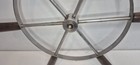 Vintage Antique Nautical Ship Wheel Maritime Decor 21    Teak Chrome