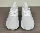 Adidas Juniors Lite Racer Cln Trainers Triple White Boys Size 12k   30 Eu 4-8 Yr