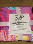 Nickelodeon Jojo Siwa Stay Sweet Weighted Blanket 5 Lbs 40  X 60 