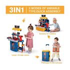 Kids Toy Tool Bench Set  Toddler Workbench With Electric Drill And Realistic    