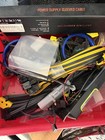 Apevia Power Supply Sleeved Cables Pcie Risers Fans Gpu Mining Breakout Lot