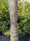 Iowa Rustic Wood Porch Column Post Primitive Architectural Salvage Decor 27x5 