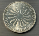 1972 Federal Republic Of Germany 10 Deutsche Mark Commemorative Silver Coins