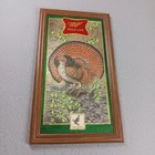 Miller High Life Beer Robert Evans Ruffed Grouse Mirror Sign Wildlife Series