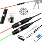 Red Green Dot Laser Boresighter Bore Sight Kit For  22 To  50 Caliber Rifles Gun