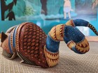 Armadillo  Alebrije Hand Painted Oaxacan Wood Carving Folk Art Oaxaca Mexico