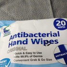 Living Concepts Original Antibacterial Hand Sanitizer Wipes  20 Ct  lc01385 