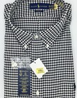 Nwt Polo Ralph Lauren Shirt Men Xxl Classic Fit Gingham Black White Long Sleeve