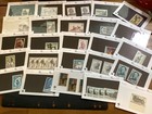 Icollectzone Belgium High Cv Dealer Card Lot Nh   Hinged As Received  b500-45 