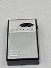 Vintage Philco 6 Transistor Am Hand Radio P-1604 Okinawa Japan 50s Mcm - Works