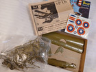 Rare Vintage Classic 1957 Revell 1 28sc Ww I American Spad Xiii Bi-plane Fighter