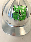 Vtg 69 Superlite Aluminum Fibre-metal Hard Hat Us Government Six Rivers No Liner