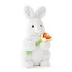 New Fao Schwarz 12  Glow Brights Bunny With Daffodil Plush Spring Easter