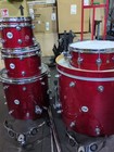 Dw Design Maple 5 Pc Red 22 Bass 14 Snare 10 12 Tom 16 Floor Mint  2 500 Value