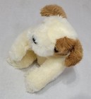 Vintage Ty 1995 Patches Plush Puppy Dog Cream   Brown