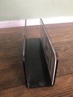 Vintage Us Mail Sign Black White Plastic United States Postal Service 9 5 X 3 75
